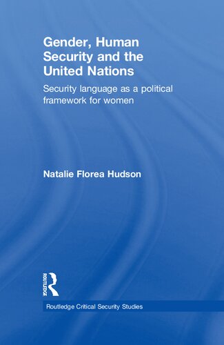 Gender, Human Security and the United Nations