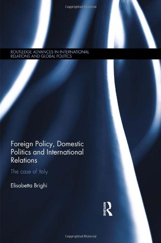 Foreign Policy, Domestic Politics and International Relations