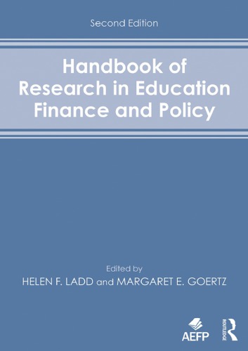 Handbook of Research in Education Finance and Policy