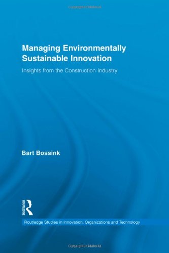 Managing Environmentally Sustainable Innovation