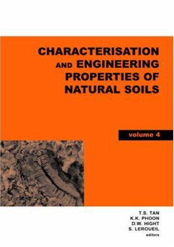 Characterisation and engineering properties of natural soils