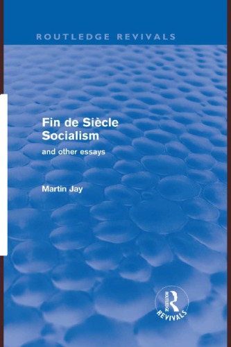 Fin-De-Siecle Socialism