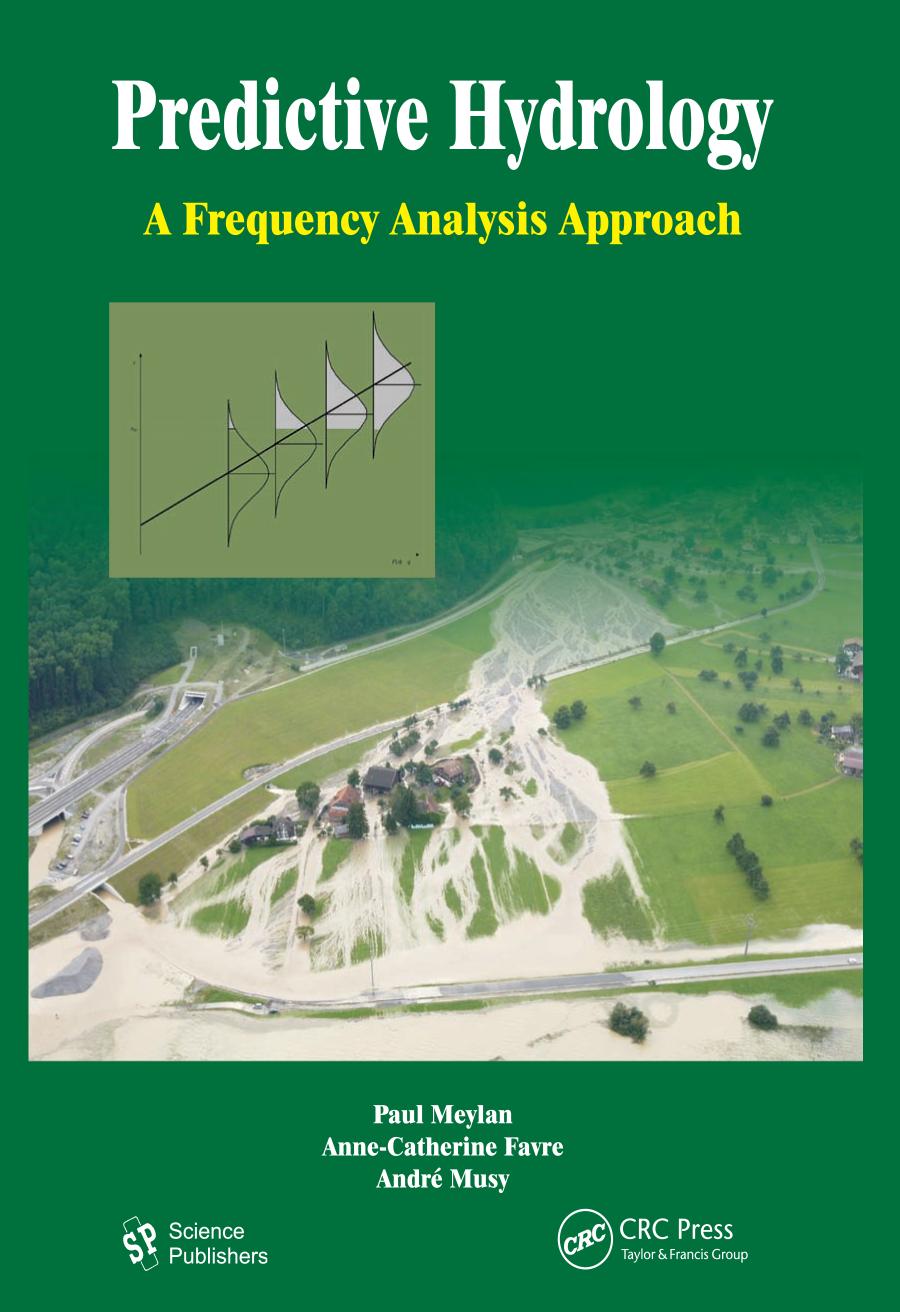 Predictive hydrology : a frequency analysis approach