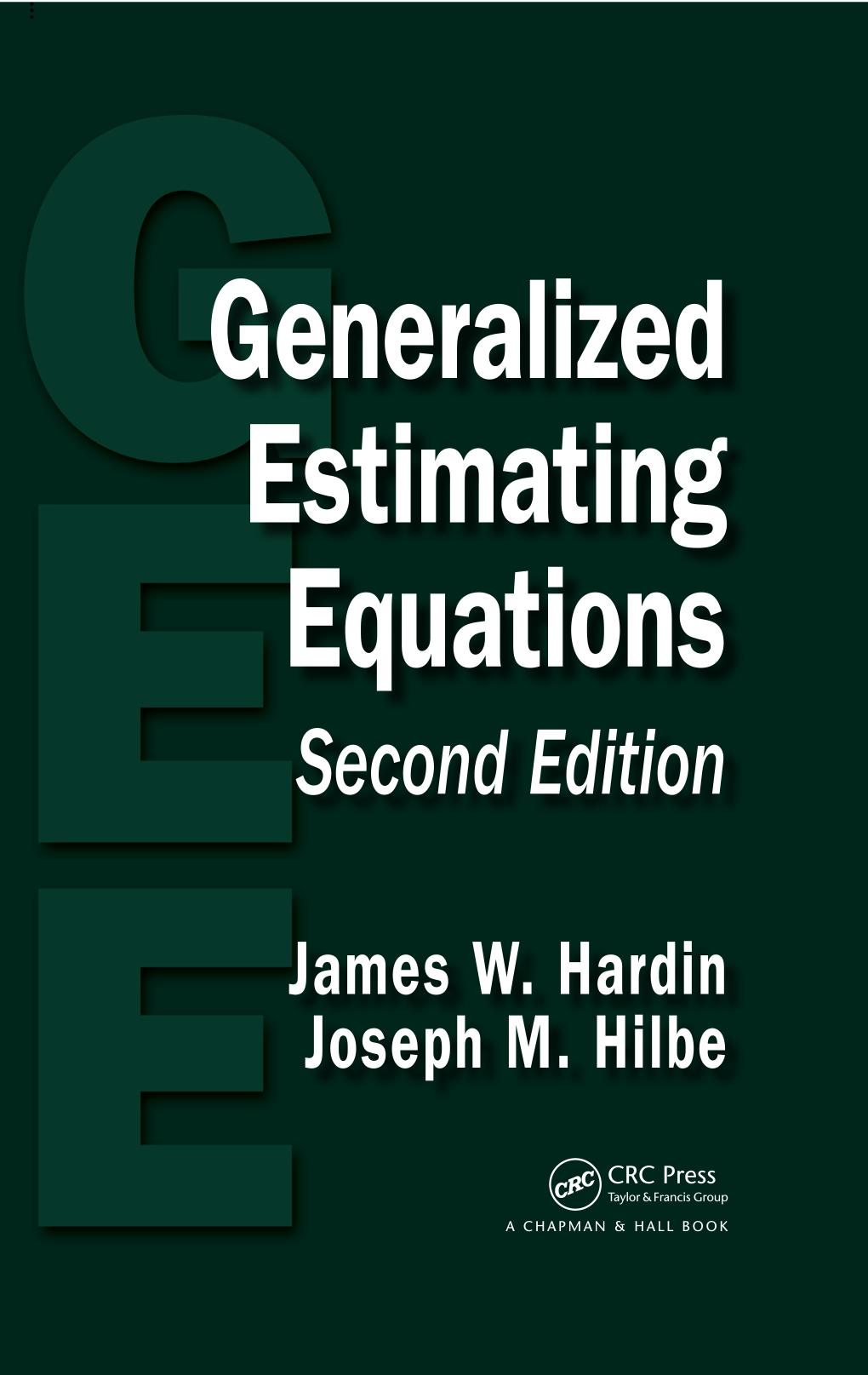 Generalized Estimating Equations