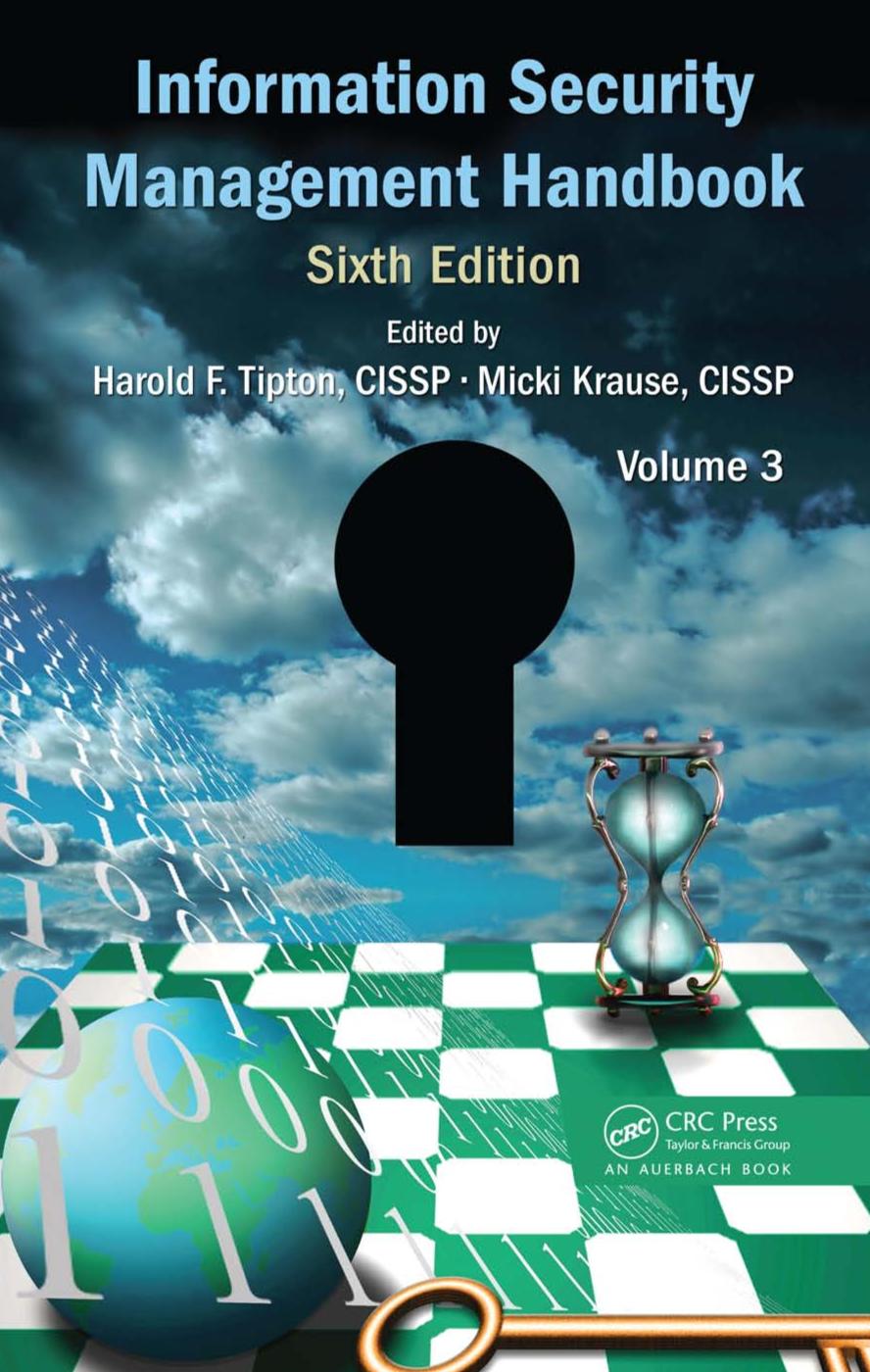 Information security management handbook