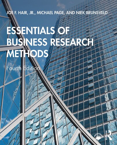 The essentials of business research methods.
