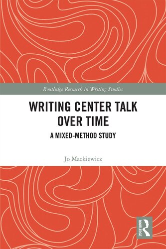 Writing Center Talk Over Time