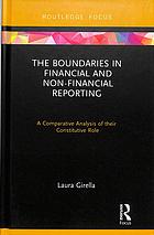 The Boundaries in Financial and Non-Financial Reporting