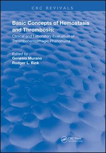 Basic Concepts of Hemostasis