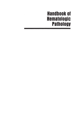 Handbook of hematologic pathology