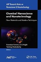 Chemical Nanoscience and Nanotechnology