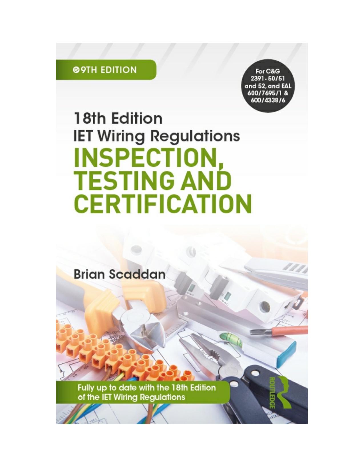 18th Edition Iet Wiring Regulations