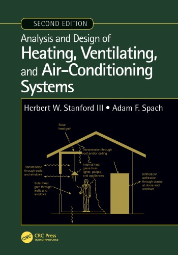 Analysis and Design of Heating, Ventilating, and Air-Conditioning Systems, Second Edition