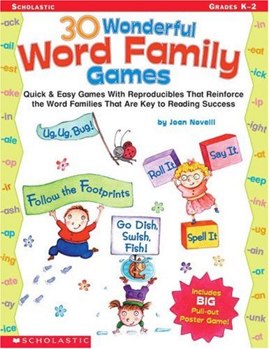 30 Wonderful Word Family Games