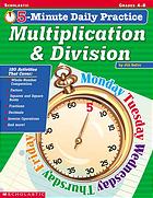 5-minute Daily Practice Multiplication &amp; Division