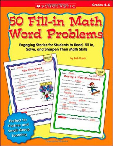 50 Fill-in Math Word Problems