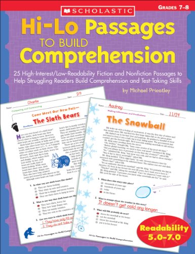 Hi-Lo Passages to Build Comprehension