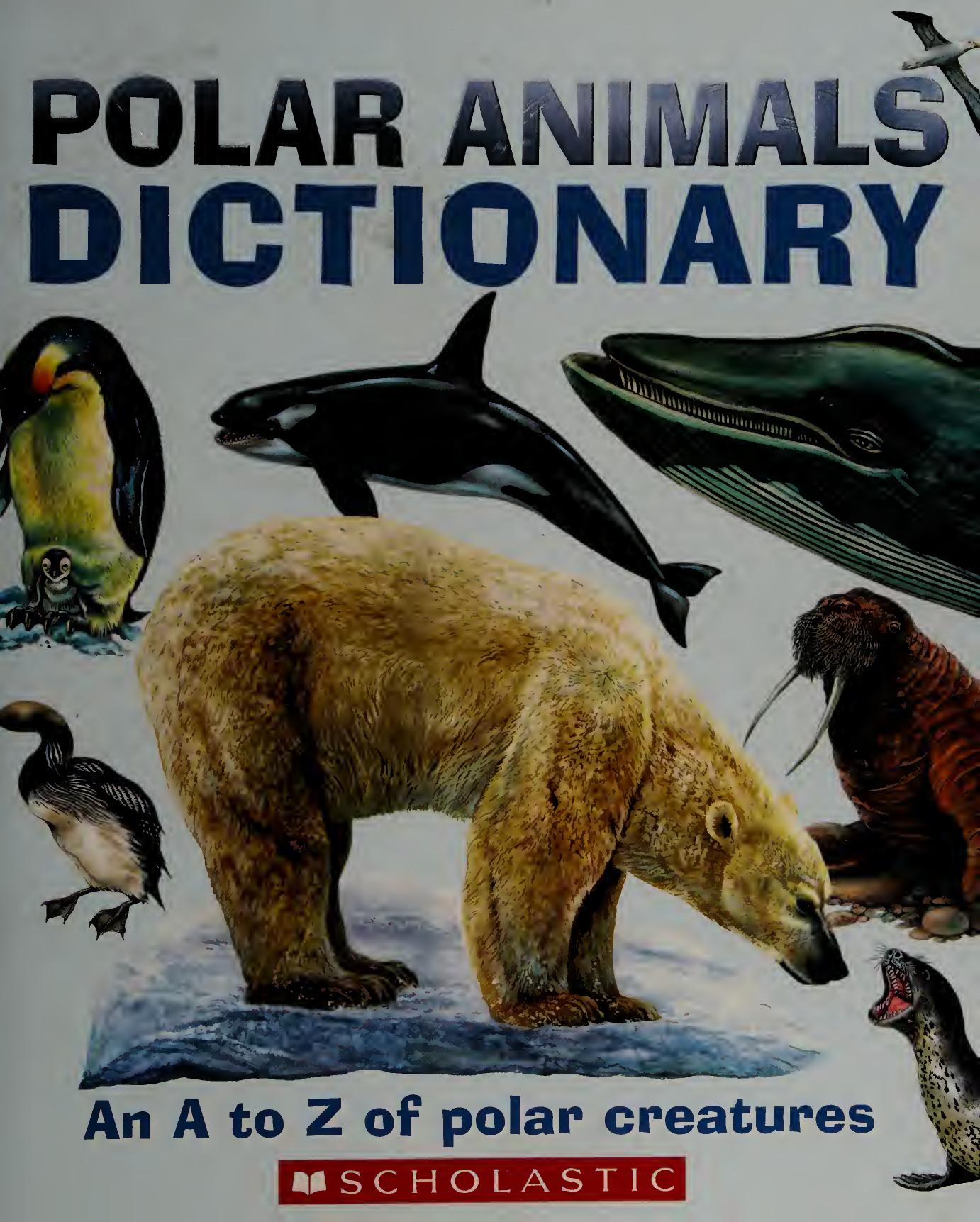 Polar Animals Dictionary