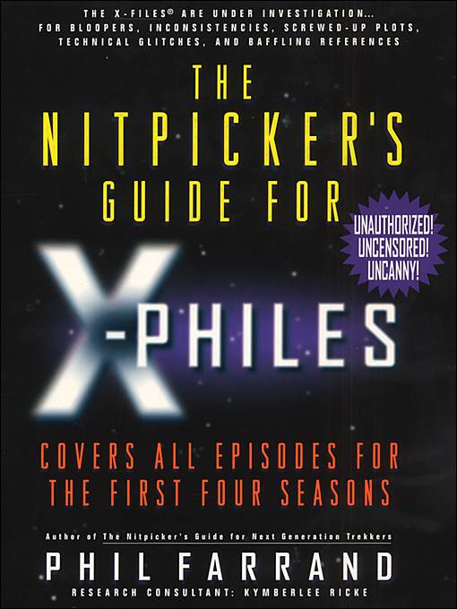 The Nitpicker's Guide for X-Philes