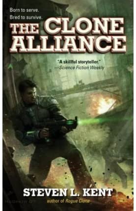 3 bks by Steven Kent : The Clone Republic - Rogue Clone - The Clone Alliance