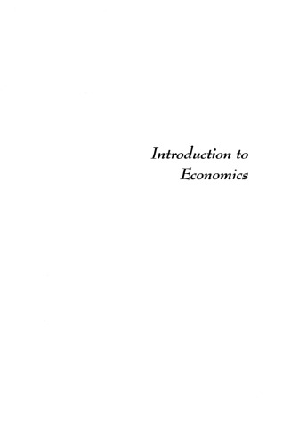 Introduction To Economics