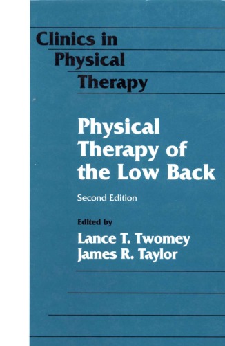 Physical Therapy of the Low Back