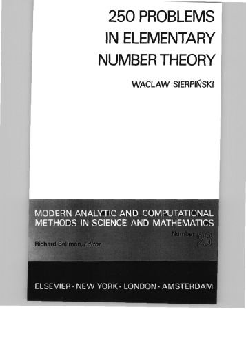 250 Problems in Elementary Number Theory