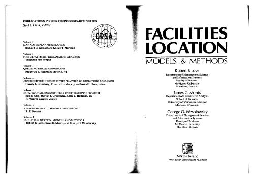 Facilities Location
