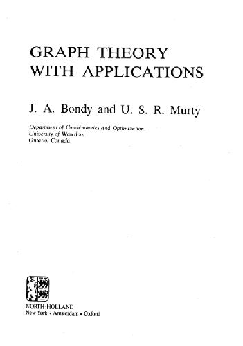 Graph Theory With Applications