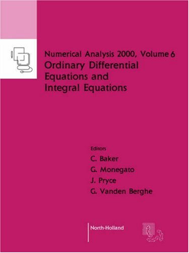 Ordinary Differential Equations and Integral Equations, 6