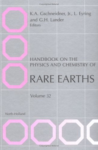 Handbook on the Physics and Chemistry of Rare Earths, Volume 32