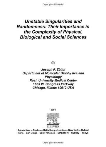 Unstable Singularities and Randomness