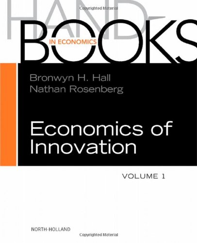 Handbook of the Economics of Innovation, 1