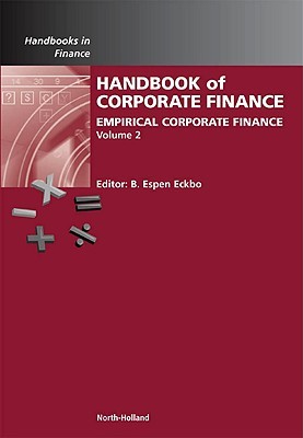 Handbook of Empirical Corporate Finance, 2