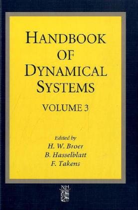 Handbook of Dynamical Systems, Volume 3