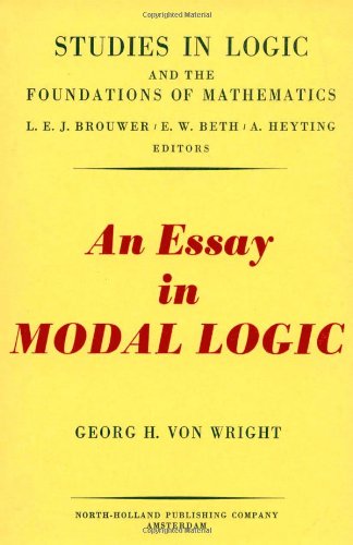 An essay in modal logic