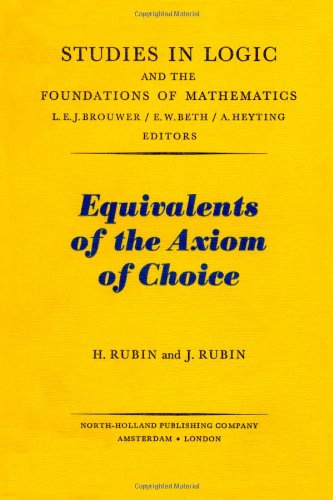 Equivalents of the axiom of choice