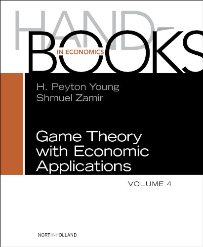 Handbook of Game Theory with Economic Applications