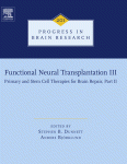 Functional Neural Transplantation III, 201