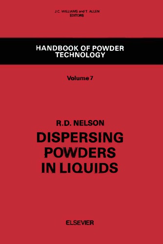 Dispersing Powders in Liquids (Handbook of Powder Technology)