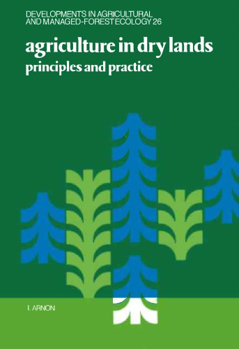 Developments in Agricultural and Managed-Forest Ecology