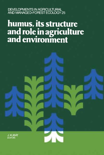 Developments in Agricultural and Managed-Forest Ecology