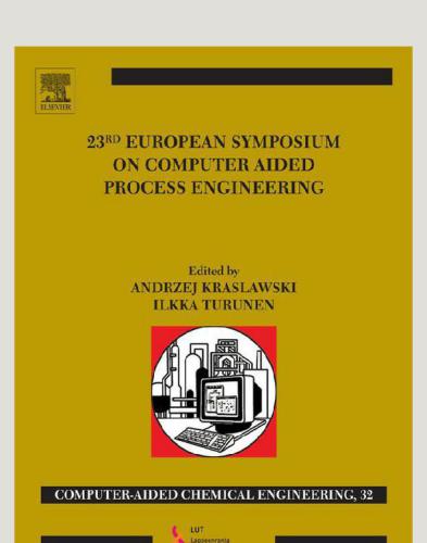 23rd European Symposium on Computer Aided Process Engineering