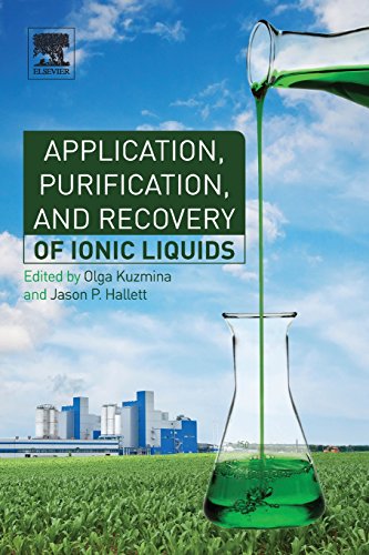 Application, Purification, and Recovery of Ionic Liquids.