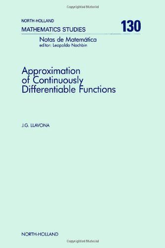 Approximation Of Continuously Differentiable Functions