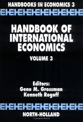 Handbook of International Economics, 3