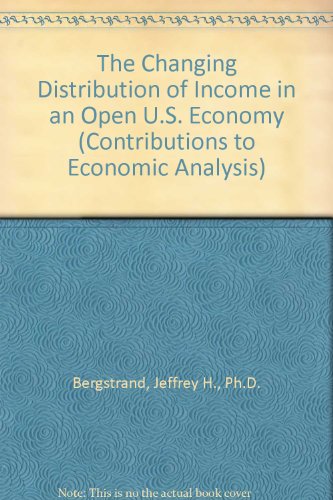 The Changing Distribution Of Income In An Open U. S. Economy