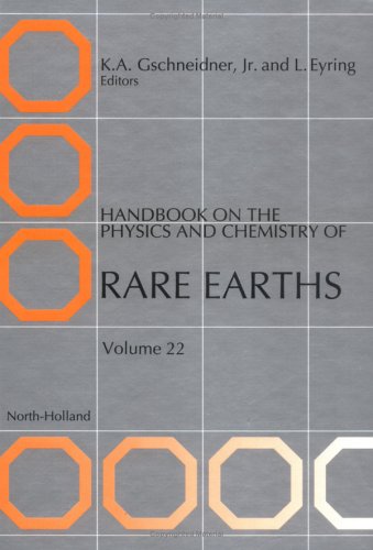 Handbook on the Physics and Chemistry of Rare Earths, Volume 22