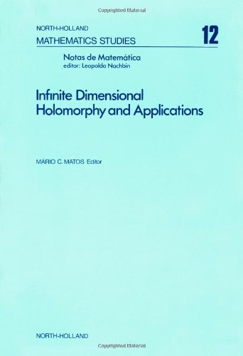 Infinite Dimensional Holomorphy and Applications