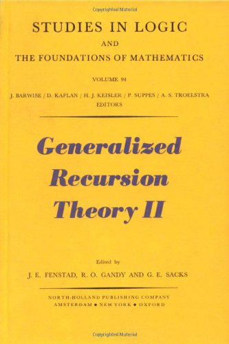 Generalized Recursion Theory Ii